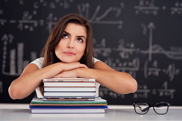 istock Dreaming female student portrait 178071056