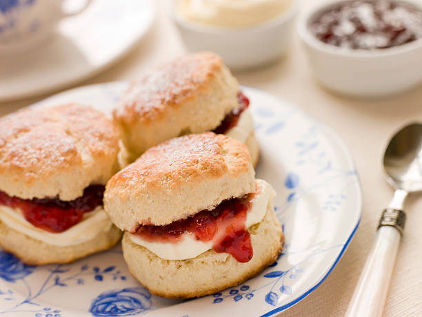 istock Scones Tea Clotted Cream and Jam 178071643