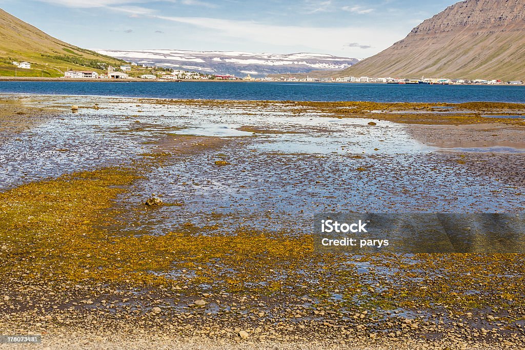 Isafjordur cidade-Islândia. - Royalty-free Ao Ar Livre Foto de stock