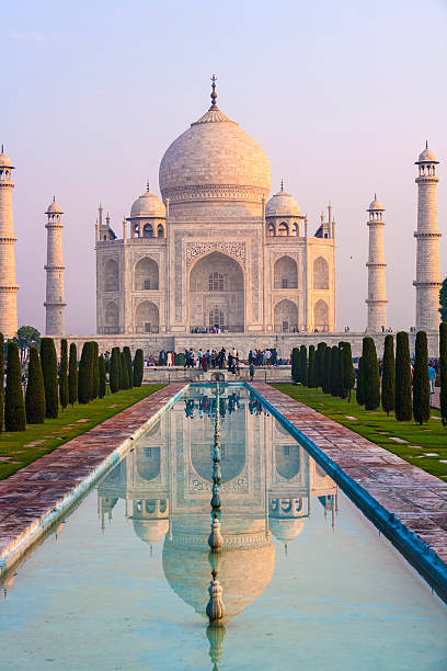istock Taj Mahal in sunrise light, Agra, India 178074245