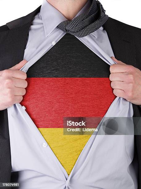 비즈니스 남자의 독일형 플랙 티셔츠 검은색에 대한 스톡 사진 및 기타 이미지 - 검은색, 국기, 기