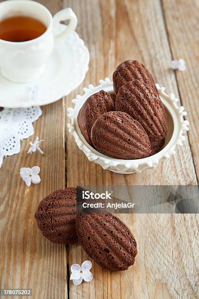 Chocolate Madeleines Stock Photo - Download Image Now - Baked, Baked Pastry Item, Breakfast