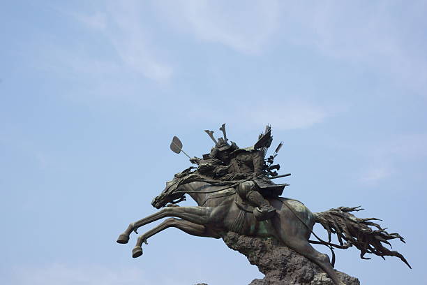 istock Equestrian statue of Japan 178075648