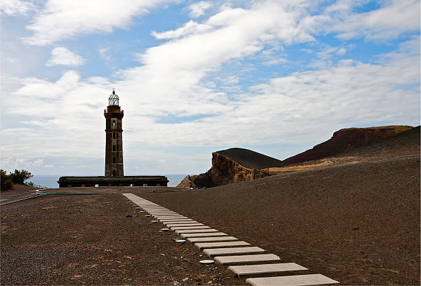 istock Old lighthouse Capelinhos on island Faial, Azores 178076060