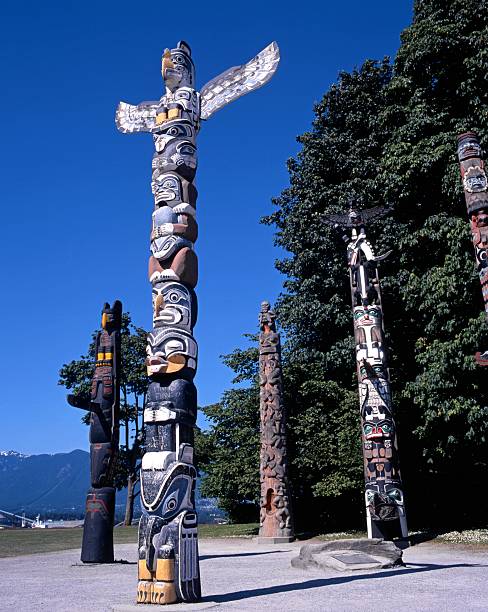 istock Totem poles, Stanley Park, Vancouver. 178076897