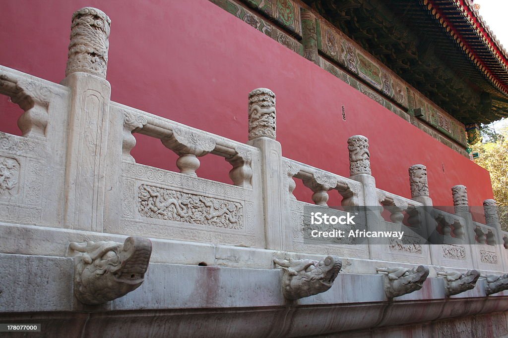 Steinskulpturen von der Verbotenen Stadt, Peking, China - Lizenzfrei Architektur Stock-Foto