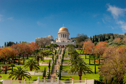 Bahai Temple y jardines Haifa, Isarael photo