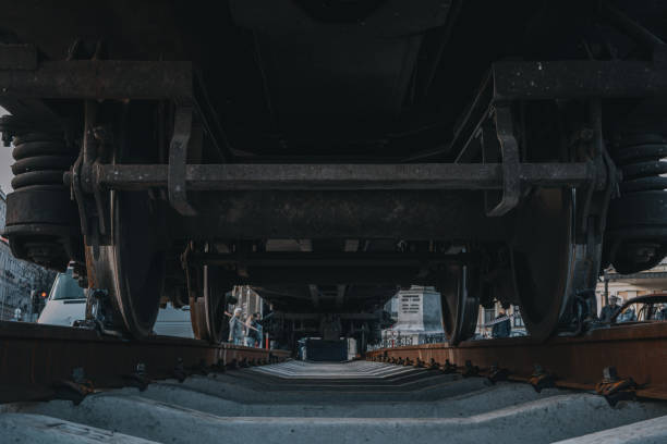 istock the wrecked train stands on the tracks 1780773759