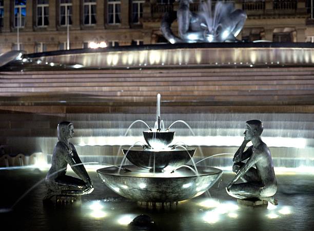 Lovers fountain, Birmingham, UK.