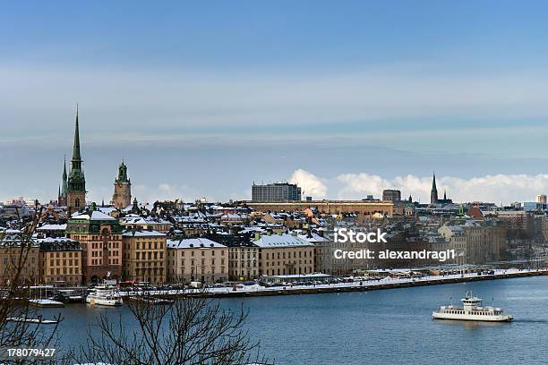Winter Die Skyline Von Stockholm Stockfoto und mehr Bilder von Alt - Alt, Architektur, Arrangieren
