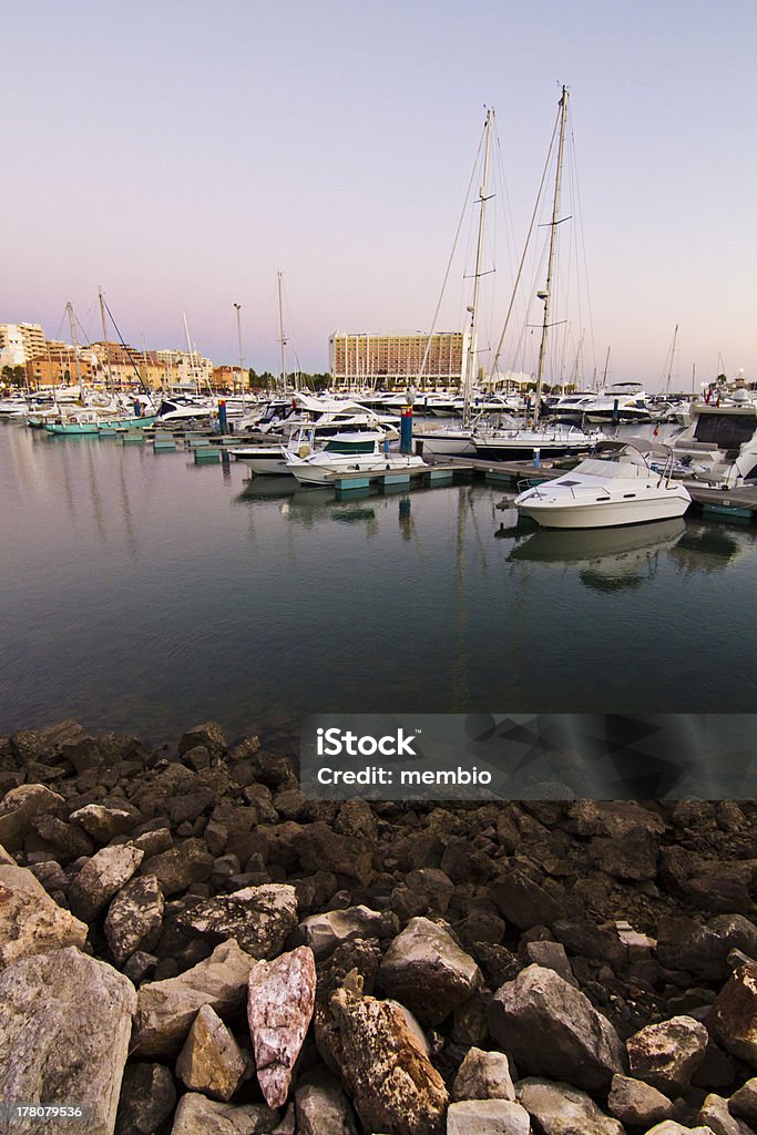 marina con embarcaciones de recreo - Foto de stock de Algarve libre de derechos