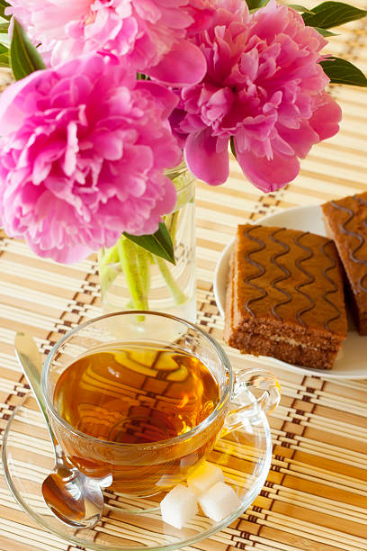 istock cup of tea with sponge cake 178079675