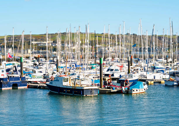 istock Harbor full of boats 178079722