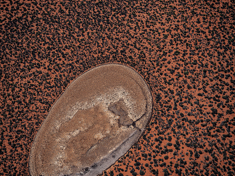 Aerial photography of Francois Person National Park, near Shark Bay Western Australia