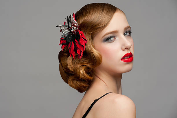 istock Woman with makeup and hairstyle 178080199