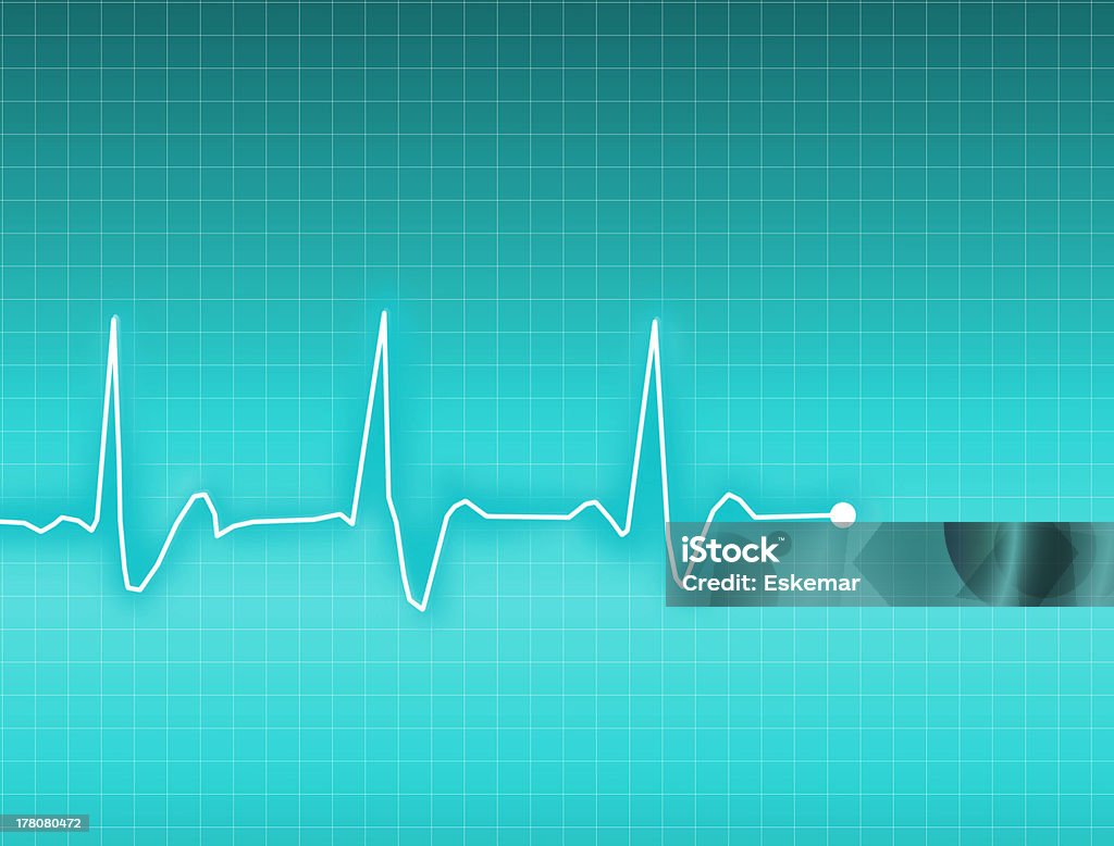 EL ECG - Ilustración de stock de Ancho libre de derechos