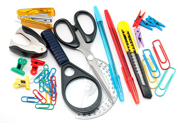 istock Assortment of stationery 178080762