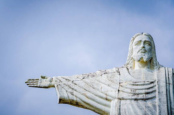 estátua de jesus cristo - corcovado - fotografias e filmes do acervo