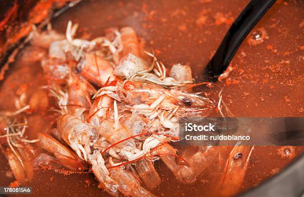 Shrimp Soup Stock Stock Photo - Download Image Now - Animal Body Part, Animal Head, Animal Skin