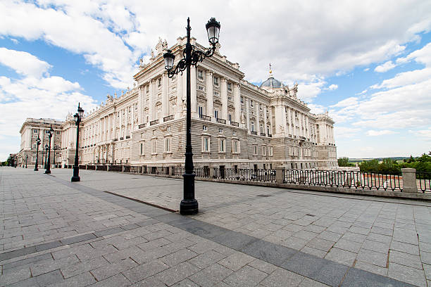 istock Royal palace at Madrid, Spain 178082913