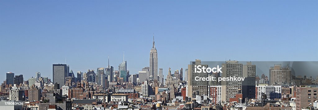 panorama de Manhattan - Royalty-free Ao Ar Livre Foto de stock