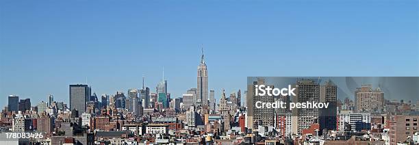 Panorama De Manhattan - Fotografias de stock e mais imagens de Ao Ar Livre - Ao Ar Livre, Arquitetura, Arranha-céu