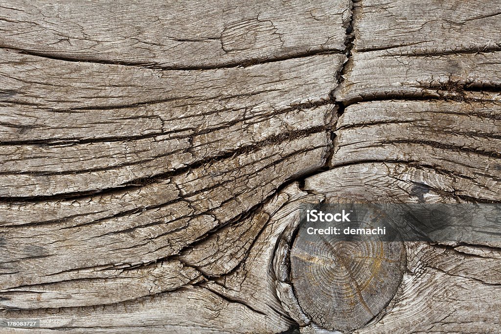 Alten Holz Plank-Detailarbeit - Lizenzfrei Stamm Stock-Foto