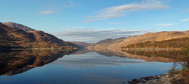Loch Ailort, Escocia de la costa oeste - foto de stock