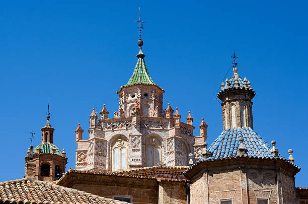 View of mudejar cathedral od Teruel.Spain