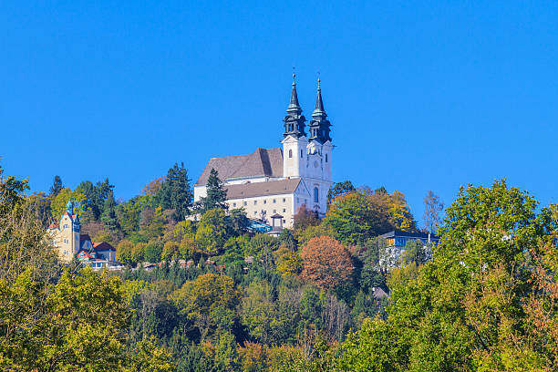 istock View of Poestlingberg Basilica, Linz, Austria 178085002