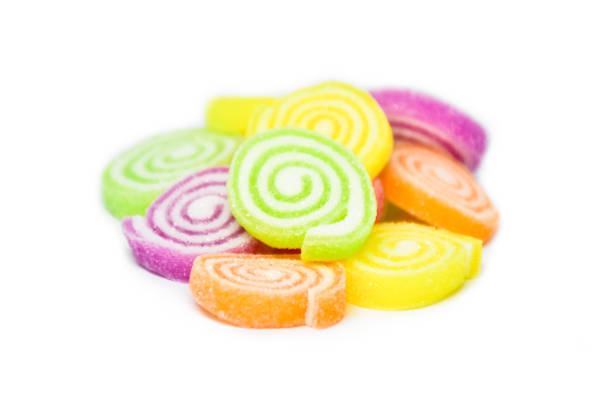Colorful Sugary Sweet Jelly Candies Snack