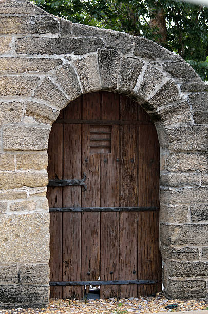 istock Historic Door At St. Augustine, Florida 178085788