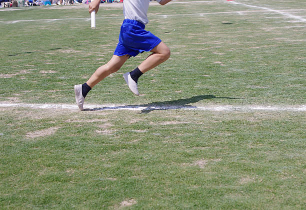istock relay race on a field day in Japan 178086307