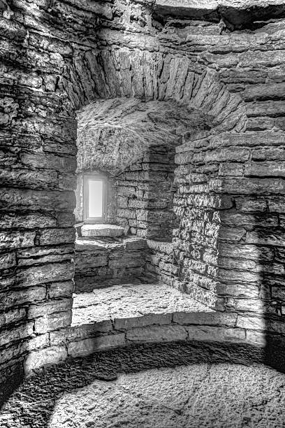 istock Interior of an ancient stone building 178086438