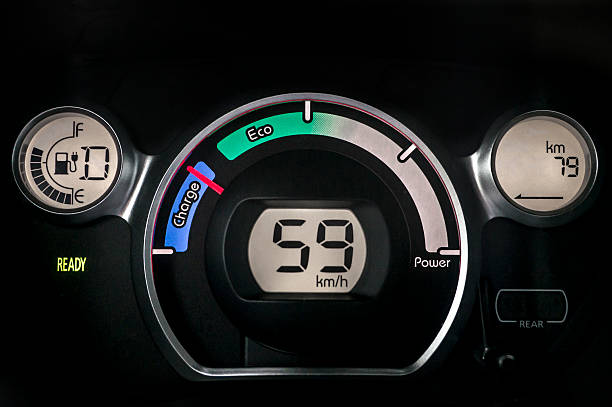 Electric car instrument cluster