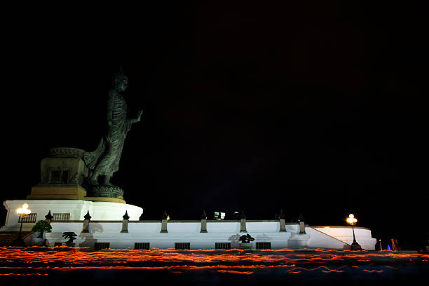 istock High Buddha statue at twilight in Visakha Puja day 178087584
