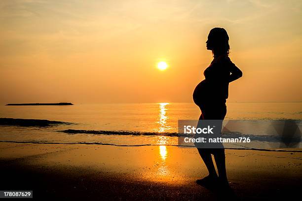 Pregnant Stock Photo - Download Image Now - 25-29 Years, Abdomen, Adult