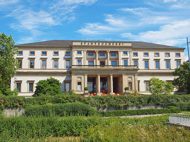 istock The old city library of Stuttgart 178087739