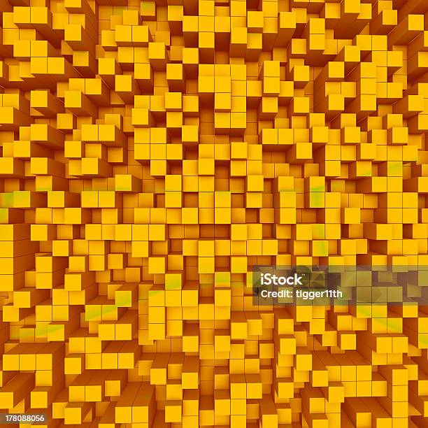 오랑주 추상적임 큐브 배경 이미지 0명에 대한 스톡 사진 및 기타 이미지 - 0명, Coxed 제트 스키, 건설 산업