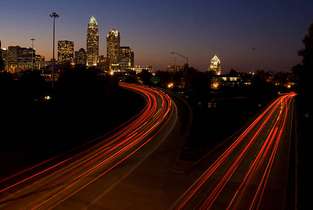 istock Charlotte, North Carolina at night 178088068