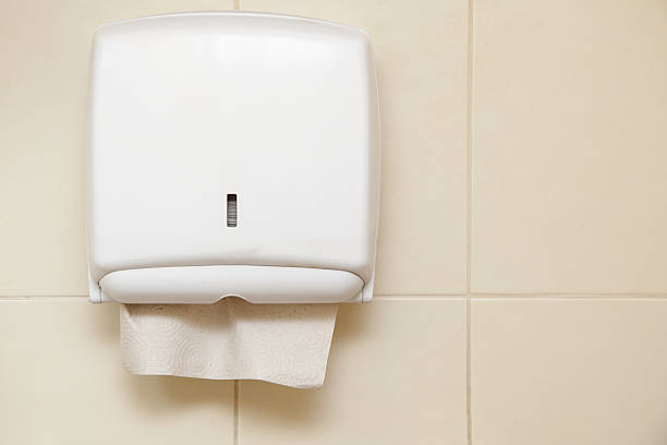 istock Paper towel dispenser in the bathroom 178088416