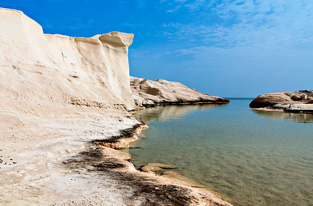 istock Sarakiniko beach at Milos island in Greece 178089158
