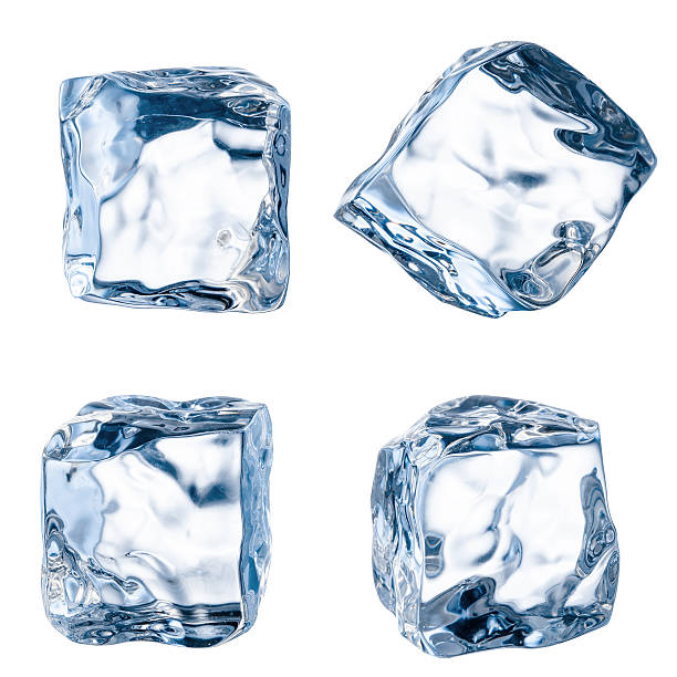 istock Cubes of ice on white background. File contains clipping path 178089679