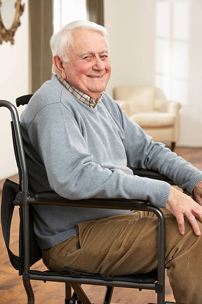 istock Disabled Senior Man Sitting In Wheelchair 178089942