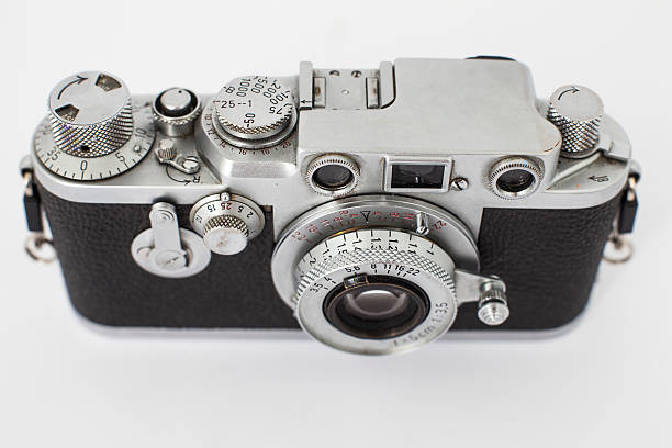 istock vintage old photographic rangefinder camera 178090170