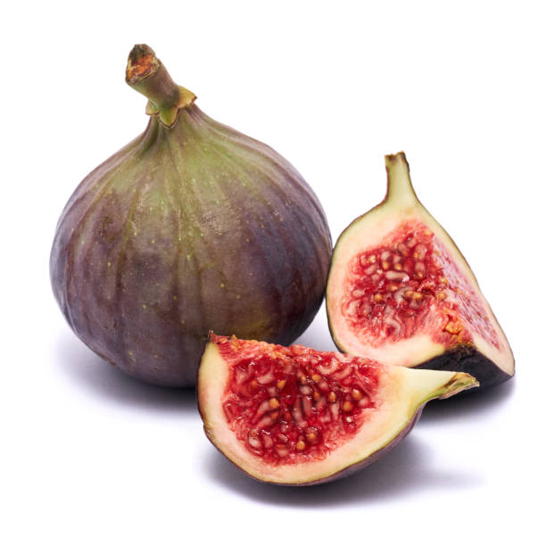 istock tropical ripe purple fig fruit isolated on a white background 1780911099