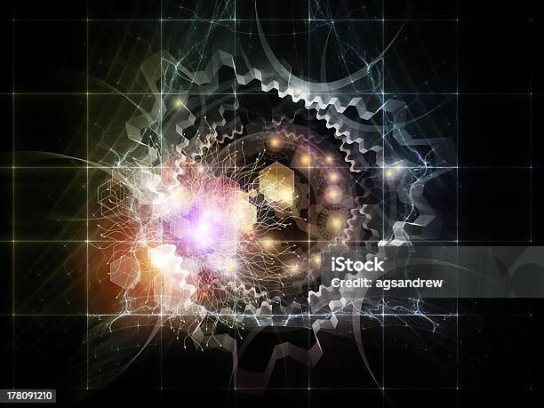 Foto de Evolução Da Tecnologia e mais fotos de stock de Abstrato - Abstrato, Brilhante - Luminosidade, Calculadora