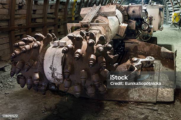 Coal Extraction Mine Combine Stock Photo - Download Image Now - Anthracite Coal, Backhoe, Cave