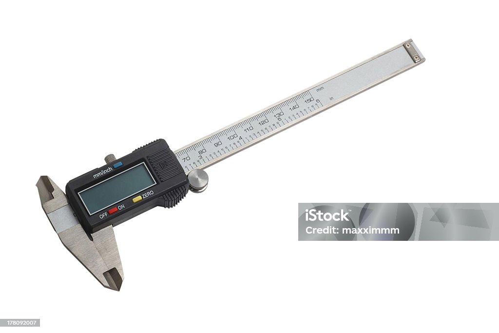 Schieblehre gauge-tool - Lizenzfrei Anzeigeinstrument Stock-Foto