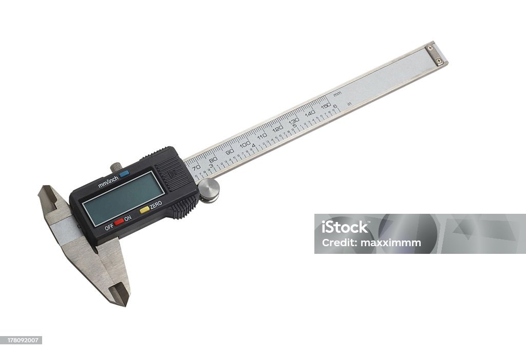 Compasso de Calibre medidor de ferramenta - Foto de stock de Aço royalty-free